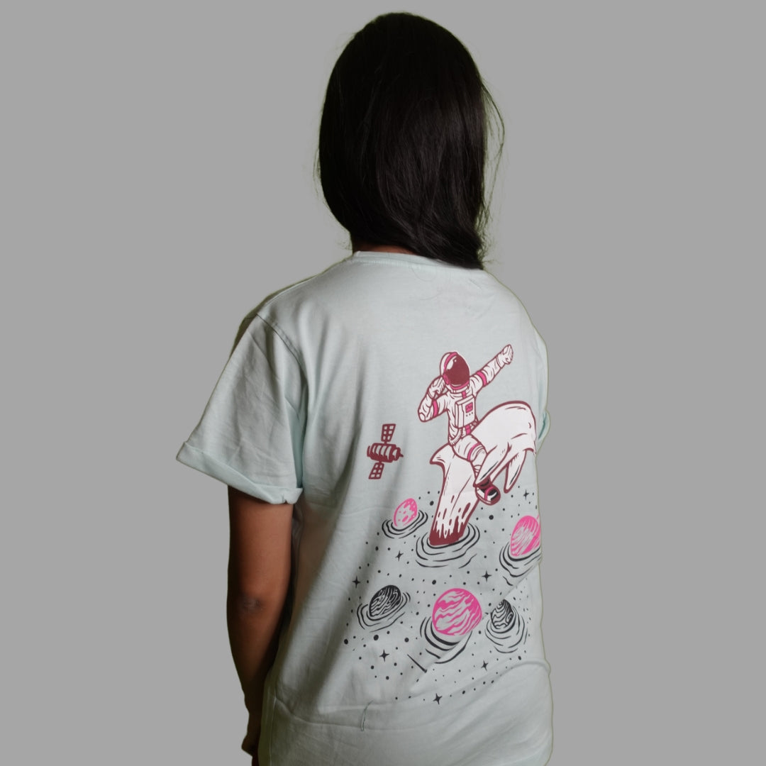 Back and Front Printed Women T-shirt