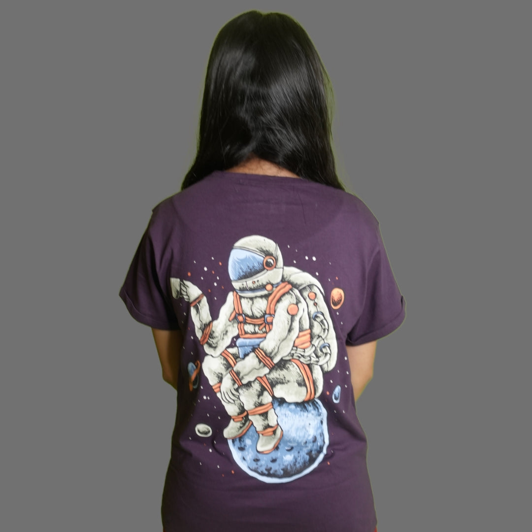 Back & Front Printed Women T-shirt