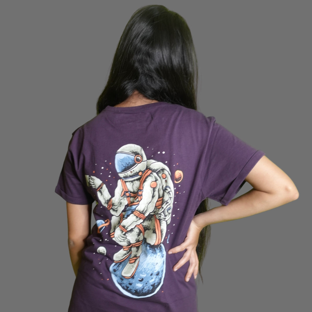 Back & Front Printed Women T-shirt